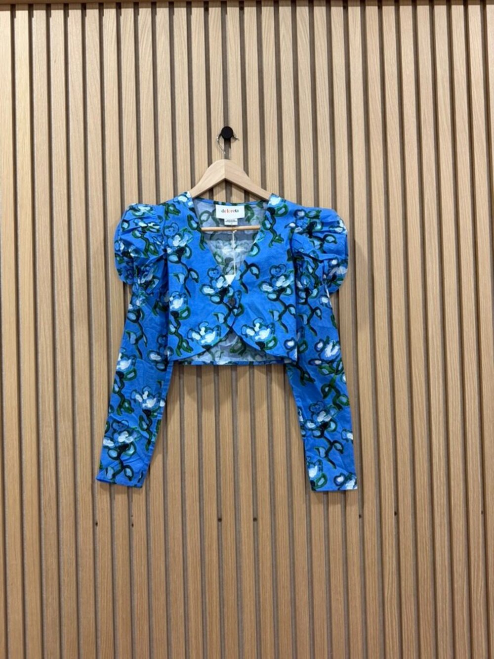 De Loreta Tijuana Top in Recuerdos Celeste - Picture 3 of 5